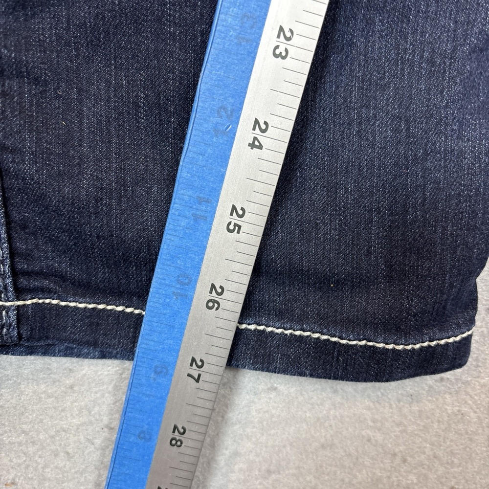 Silver Jeans Women’s 27x27 (Hemmed from 27x33) Dark Blue Frances Dark Wash - Picture 8 of 9